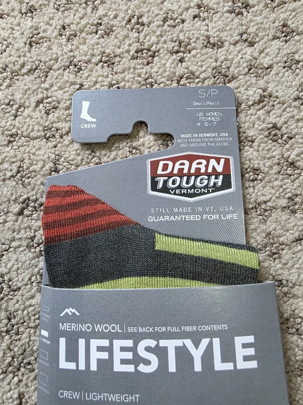 Darn Tough Lifestyle Merino Wool New Socks